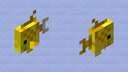 Yellow Tailspinner Minecraft Mob Skin