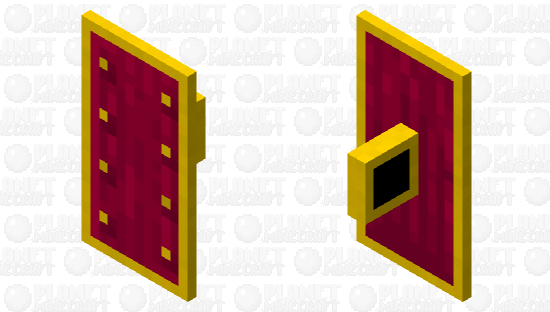 Crimson Plank Shield Texture Minecraft Skin