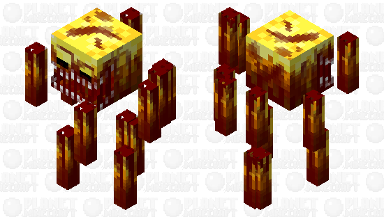 Unknown Blaze Minecraft Skin