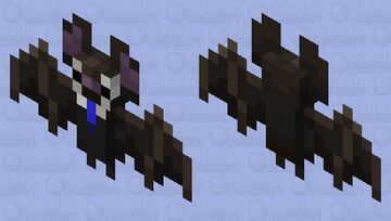 Bat In Tuxedo Remade Minecraft Mob Skin