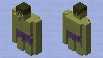 Hulk MCU Minecraft Mob Skin
