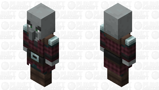 Pillager (Retextured) Minecraft Skin