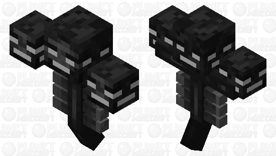 More Head Wither Minecraft Skin
