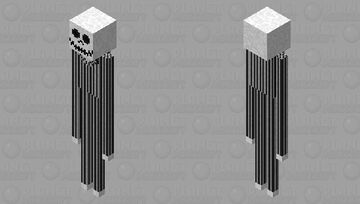 Jack Skellington (Enderman) Minecraft Mob Skin