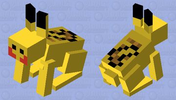 pikachu Minecraft Mob Skin