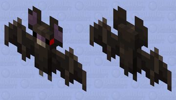 Vampire Bat Minecraft Mob Skin