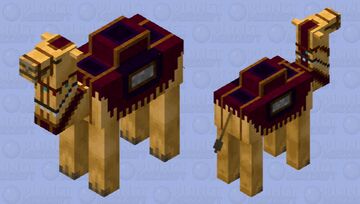 Royal Camel Minecraft Mob Skin
