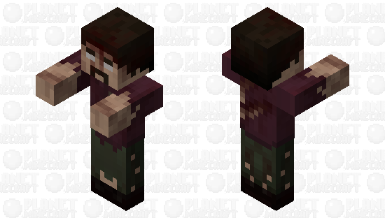 Zombie Civilian 2 Minecraft Skin