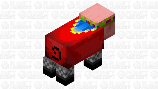 technoblade pig version (reworked) Minecraft Skin