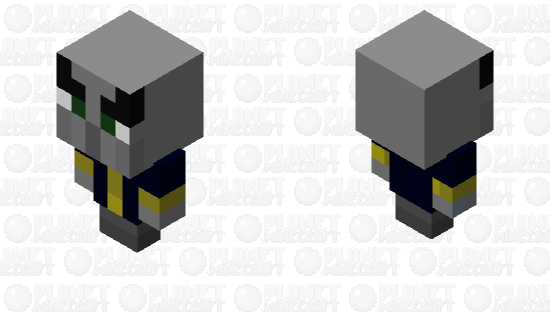 Miniature Evoker Minecraft Skin