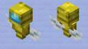 Yellow Impostor Minecraft Mob Skin