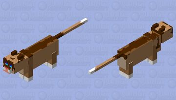 Mr. Whiskers Minecraft Mob Skin