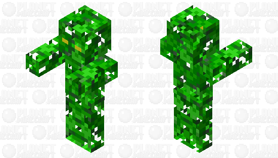 Leafy Zombie Minecraft Skin