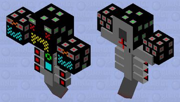 Robotic Wither Minecraft Mob Skin