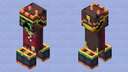 Megumin Creeper Minecraft Mob Skin