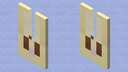 Gold Rabbit Cape & Elytra Ears Minecraft Mob Skin