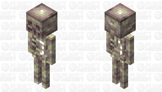 Skeleton Remake Minecraft Skin