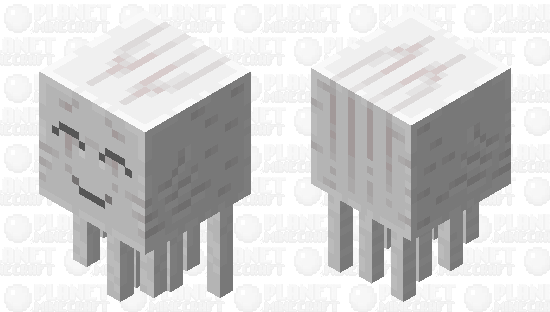 happy ghast Minecraft Skin
