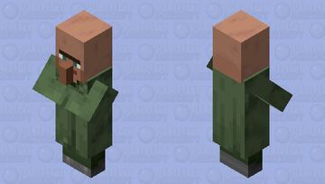 Villager Nitwit Biome Minecraft Mob Skin