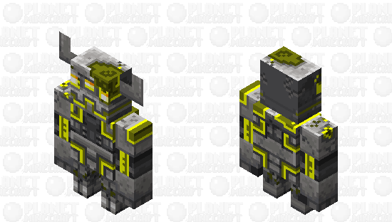 Gold Monstrosity Minecraft Skin