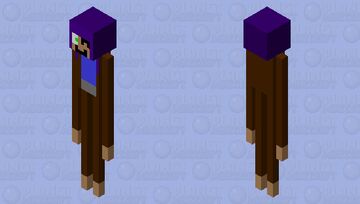 ghoul from the end Minecraft Mob Skin
