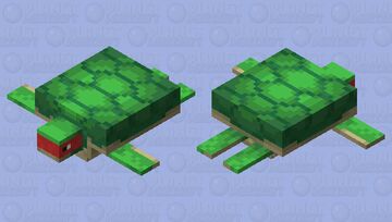 TMNT Raphael Minecraft Mob Skin