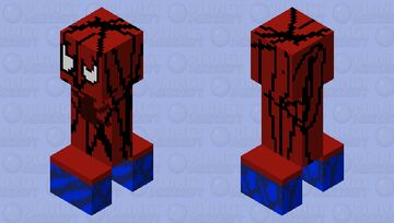 Spider-creeper Minecraft Mob Skin