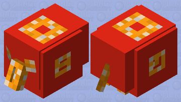Cheez-It Box Armadillo Minecraft Mob Skin