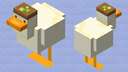 Duck with hat Minecraft Mob Skin
