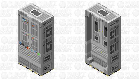 R68/A M-ATX to SSI-EEB Motherboard Extreme Tower Case Minecraft Skin