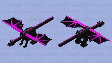 Ender Dragon Minecraft Mob Skin