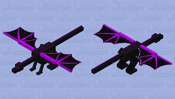 Who buffed the Ender Dragon? Minecraft Mob Skin