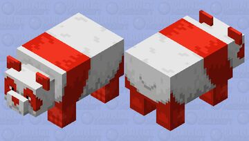 Red Panda Minecraft Mob Skin