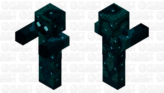 Sculk Zombie Husk Minecraft Skin