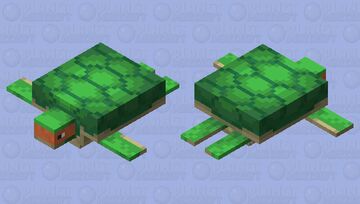TMNT Michelangelo Minecraft Mob Skin