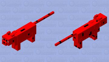 StraBerry Cat Minecraft Mob Skin