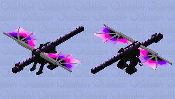 Pink & Purple Ender Dragon | Zero-Z Minecraft Mob Skin
