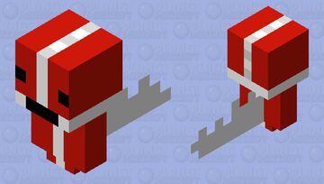 Jerry (Flag Skin: Denmark) Minecraft Mob Skin