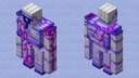 Purple Iron Golem Minecraft Mob Skin