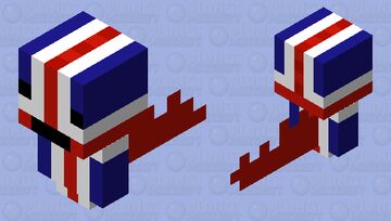 Jerry (Flag Skin: Iceland) Minecraft Mob Skin