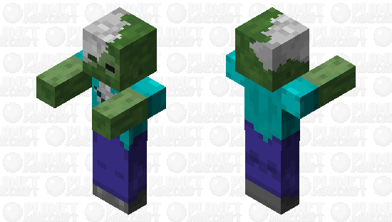 Skeleton/Zombie Hybrid (JAVA) Minecraft Skin