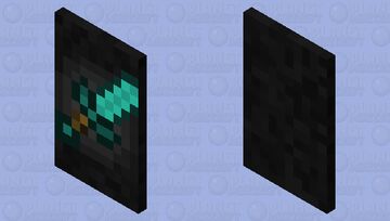 mini diamond sword cape Minecraft Mob Skin
