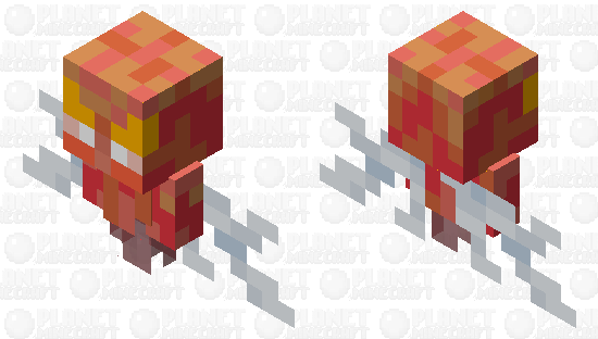 Fire Vex Minecraft Skin
