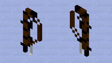 Kar98k with bayonet...youch thats sharp, not that sh- umm uhhhh stuff is literally a blocky stick...PAUSE!!!!!!!!! Minecraft Mob Skin