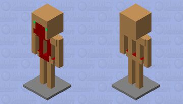 scp-173 Minecraft Mob Skin