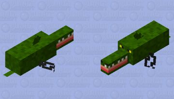 Crocodile Minecraft Mob Skin