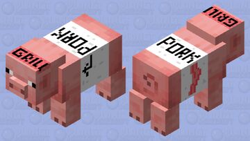 Yummi bacon Minecraft Mob Skin