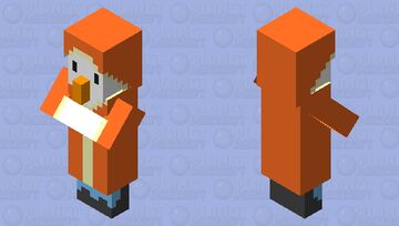 Goose villager Minecraft Mob Skin