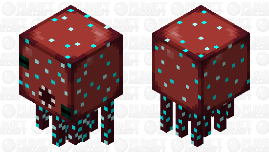 Deep Sea Squid Minecraft Skin