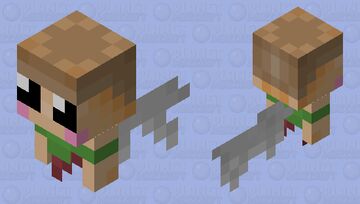 Garden Fairy ( male or female ) Minecraft Mob Skin